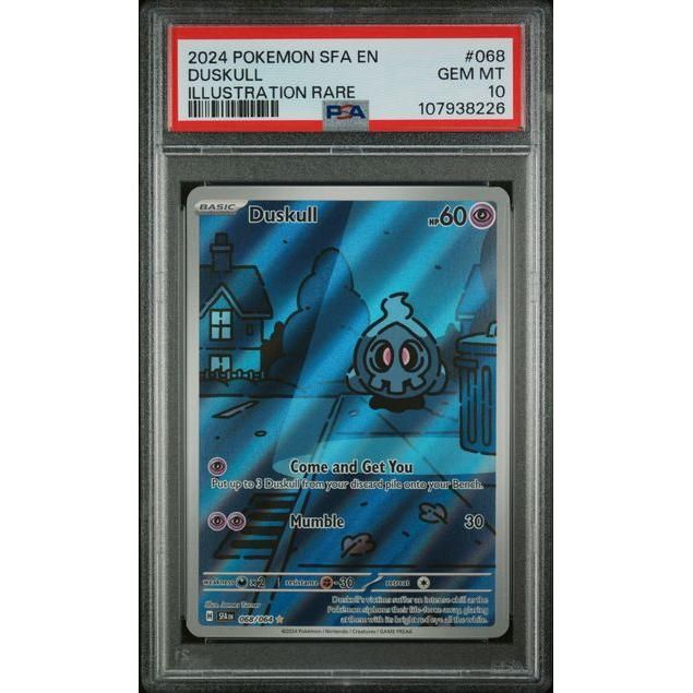 PSA 10 Duskull 068/064 Sv: Shrouded Fable Holo