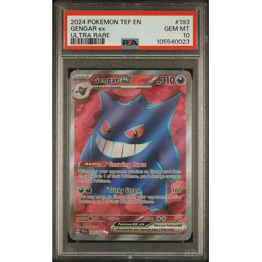 PSA 10 Gengar ex 193/162 Sv05: Temporal Forces Holo